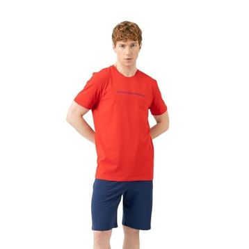 United Colors of Benetton BNT-M21137 Kırmızı Erkek T-shirt