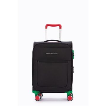 United Colors of Benetton BNT2800 Siyah Kabin Boy Kumaş Valiz