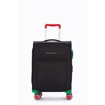 United Colors of Benetton BNT2800 Siyah Kabin Boy Kumaş Valiz