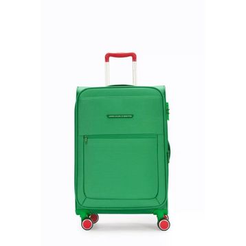 United Colors of Benetton BNT2800 Yeşil Orta Boy Kumaş Valiz