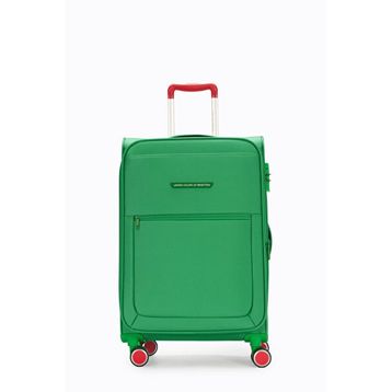 United Colors of Benetton BNT2800 Yeşil Orta Boy Kumaş Valiz