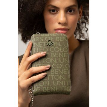 United Colors of Benetton BNT845 Haki Kadın Cüzdan