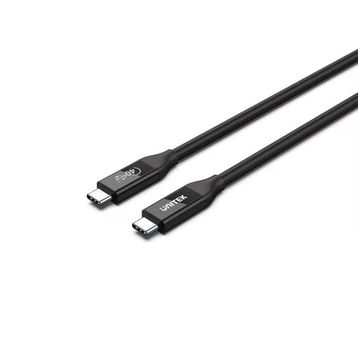 Unitek C14100BK-0.8M 0.8 mt Thunderbolt USB4 Kablo