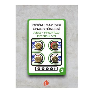 Universal 7 mm Doğalgaz Enjektör Ocak Memesi