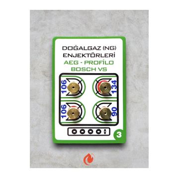 Universal 7 mm Doğalgaz Enjektör Ocak Memesi