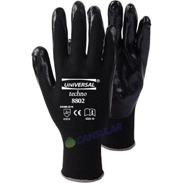 Unıversal 8802 Nitril Kaplama Eldiven