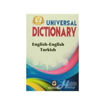 UNIVERSAL DICTIONARY ENGLISH-ENGLISH TURKISH - GENEL