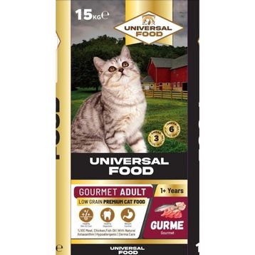 Universal Food Gurme 15 kg Kedi Maması