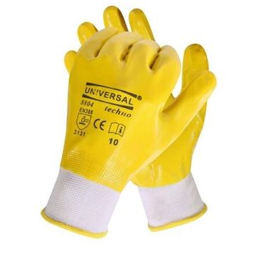 Universal Techno 8804 Tam Kaplamalı Nitril Eldiven