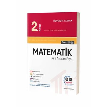Üniversite Sınavlarına Hazırlık Matematik DAF Ders Anlatım Föyleri 2. Kitap 1-40 Eis Yayınları