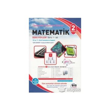 Üniversite Sınavlarına Hazırlık Matematik DAF Ders Anlatım Föyleri 2. Kitap 1-40 Eis Yayınları