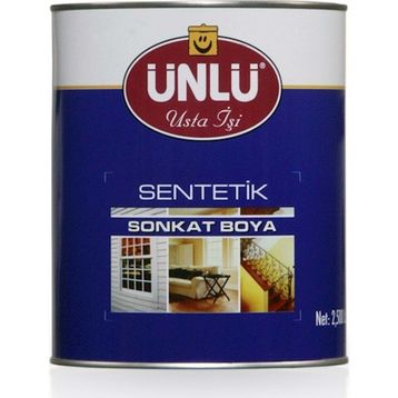 Ünlü Altın Sarı Krom 2,5 lt Selülozik Özel Panel Kapı Boyası