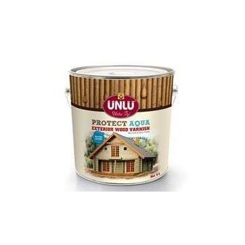 Ünlü Dark 5 lt Protect Aqua Dış Cephe Vernik