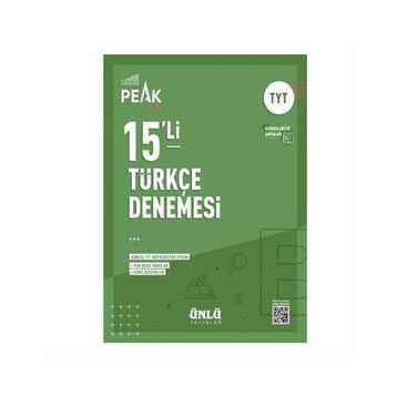 Ünlü Yayınlar Best Peak 15'li TYT Türkçe Branş Denemesi