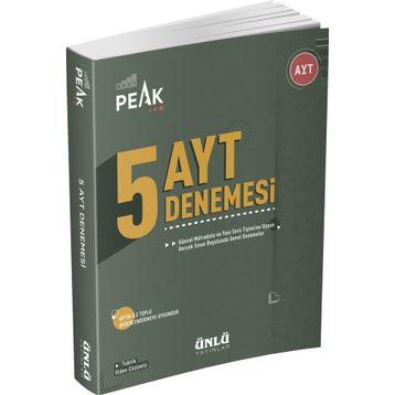 Ünlü Yayınlar Best Peak 5'li AYT Denemesi