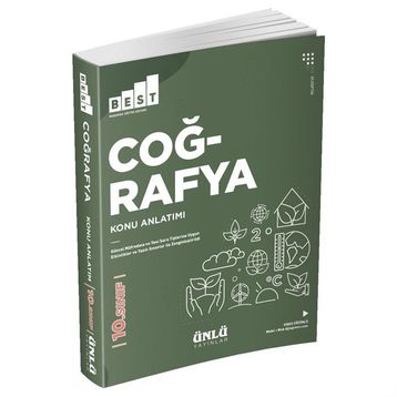 Ünlü Yayınları 10. Sınıf Best Coğrafya Konu Anlatımı