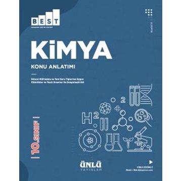 Ünlü Yayınları 10. Sınıf Kimya Best Konu Anlatımı