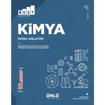 Ünlü Yayınları 10. Sınıf Kimya Best Konu Anlatımı