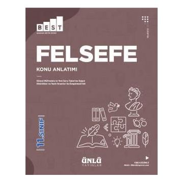 Ünlü Yayınları 11. Sınıf Best Felsefe Konu Anlatım