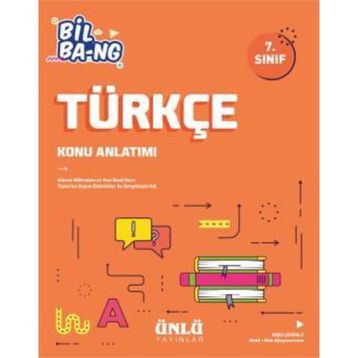 Ünlü Yayınları 7. Sınıf Bil Bang Türkçe Konu Anlatımı