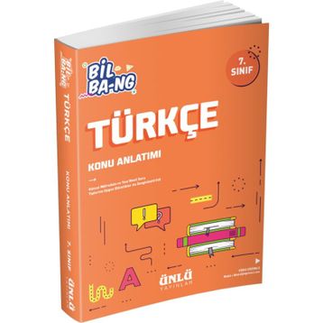 Ünlü Yayınları 7. Sınıf Bil Bang Türkçe Konu Anlatımı
