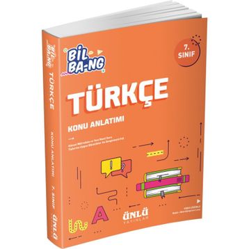 Ünlü Yayınları 7. Sınıf Bil Bang Türkçe Konu Anlatımı