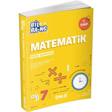 Ünlü Yayınları 7. Sınıf Matematik Bil Bang Soru Bankası