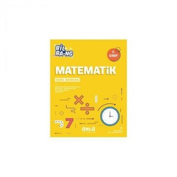 Ünlü Yayınları 7. Sınıf Matematik Bil Bang Soru Bankası