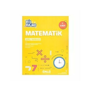 Ünlü Yayınları 7. Sınıf Matematik Bil Bang Soru Bankası