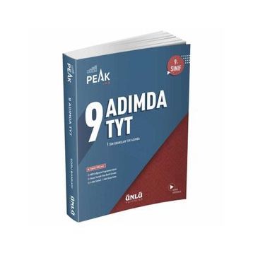 Ünlü Yayınları 9. Sınıf 9 Adımda Tyt Peak 1. Kitap Soru Bankası