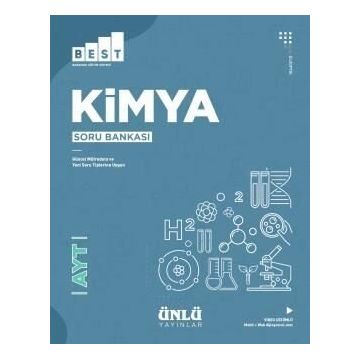 Ünlü Yayınları AYT Best Kimya Soru Bankası