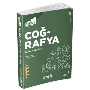 Ünlü Yayınları TYT Coğrafya Best Konu Anlatım