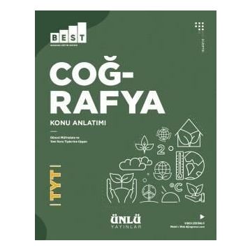 Ünlü Yayınları TYT Coğrafya Best Konu Anlatım