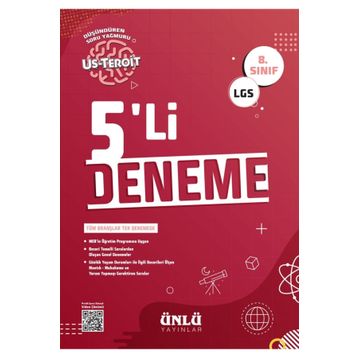 Ünlü Yayınları - Us Teroit 5.Sınıf Deneme