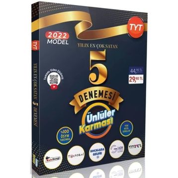 Ünlüler Karması 2022 Model TYT 5 Deneme