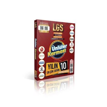 Ünlüler Karması Yayınları - 8. Sınıf 10 Deneme