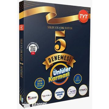 Ünlüler Karması Yayınları - TYT 5'li Deneme