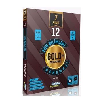 Ünlüler Yayınları 7. Sınıf Fen Bilimleri Gold Serisi 12 Deneme