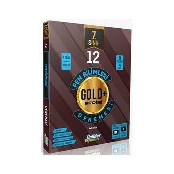 Ünlüler Yayınları 7. Sınıf Fen Bilimleri Gold Serisi 12 Deneme