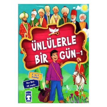 Ünlülerle Bir Gün 1 ve 2 Set 20 Kitap