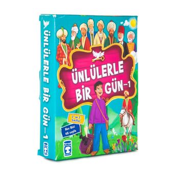 Ünlülerle Bir Gün 2 Seti-10 Kitap T - Kolektif