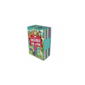 ÜNLÜLERLE BIR GÜN (SET 10 KITAP) - MUSTAFA ORAKÇI
