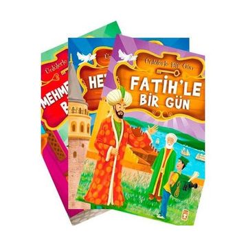ÜNLÜLERLE BIR GÜN (SET 10 KITAP) - MUSTAFA ORAKÇI