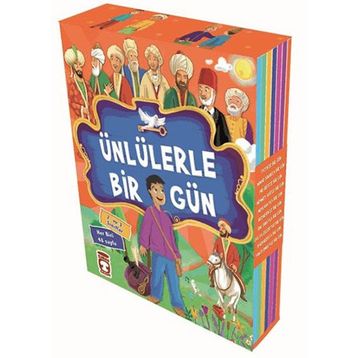 ÜNLÜLERLE BIR GÜN (SET 10 KITAP) - MUSTAFA ORAKÇI