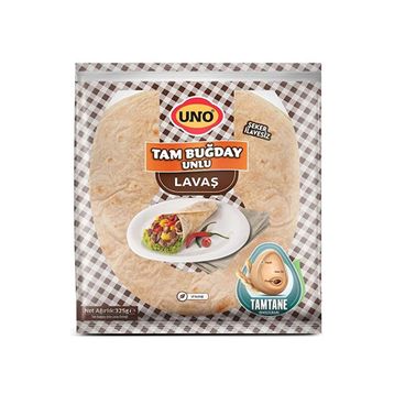 Uno 325 gr Tam Buğday Lavaş