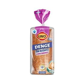 Uno 400 gr Denge Tam Buğday ve Çiya Tohumlu Ekmek