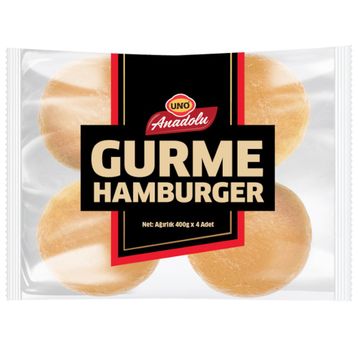 Uno Anadolu 400 gr Gurme Hamburger Ekmeği