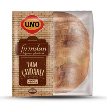 Uno Fırından Tam Çavdarlı 450 gr Ekmek