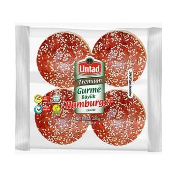 Untad 480 gr Gurme Büyük Hamburger Ekmeği