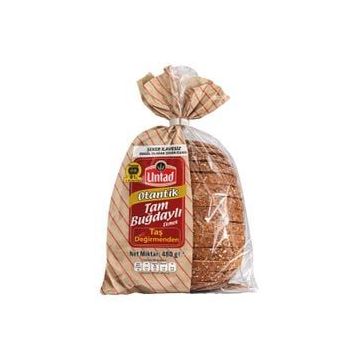 Untad 480 gr Tam Buğdaylı Ekmek